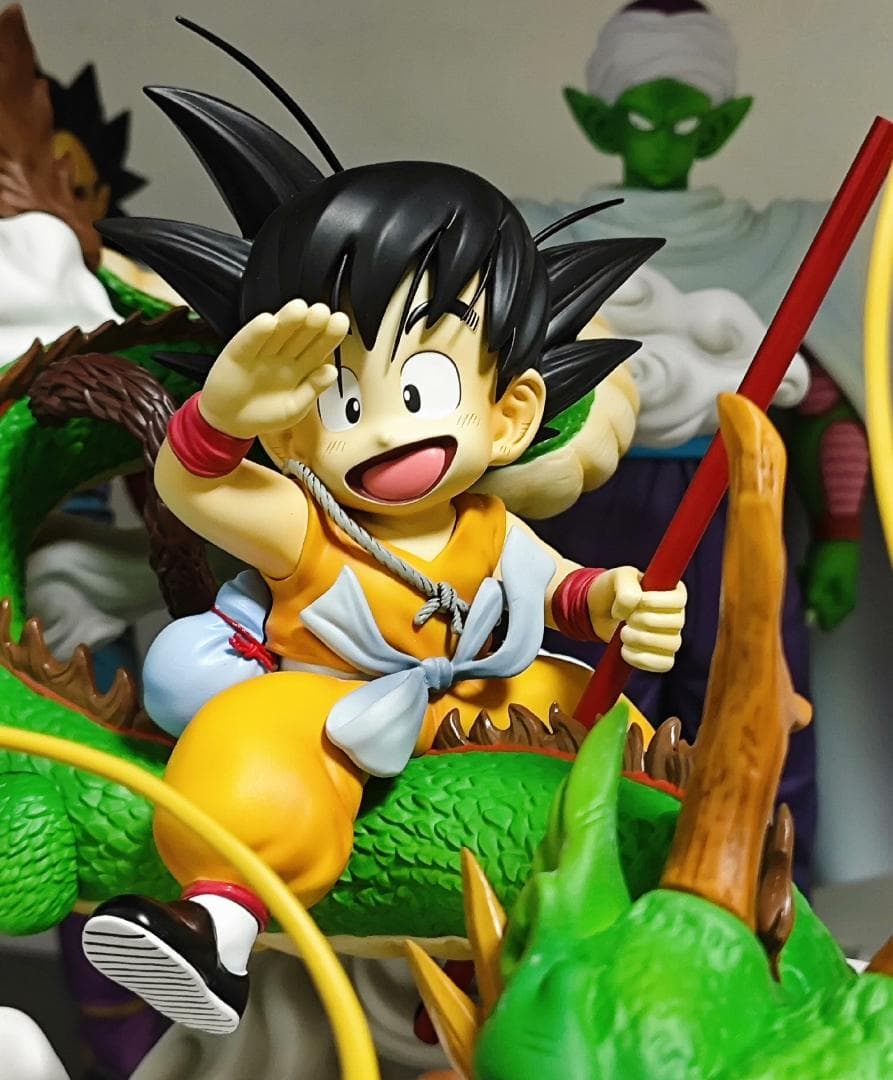 ドラゴンボール 神龍 表紙 悟空 そんごくう ガレージキット フィギュア