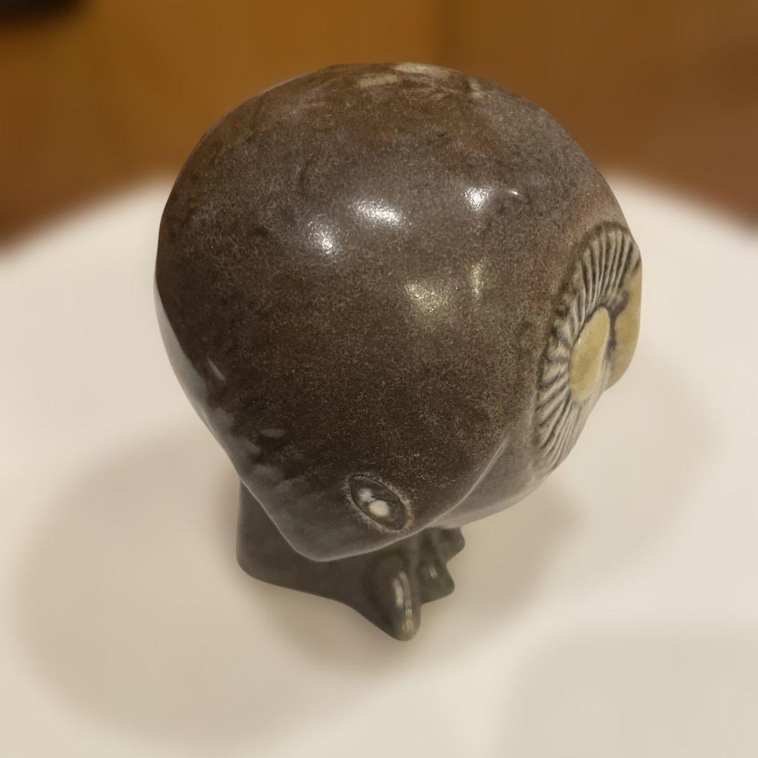 リサラーソン　ヴィンテージ　フクロウ　陶器置物　　フィンランド　スウェーデン