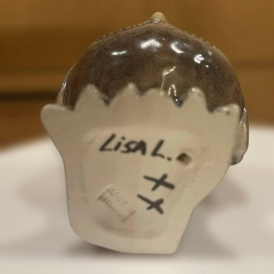 リサラーソン　ヴィンテージ　フクロウ　陶器置物　　フィンランド　スウェーデン