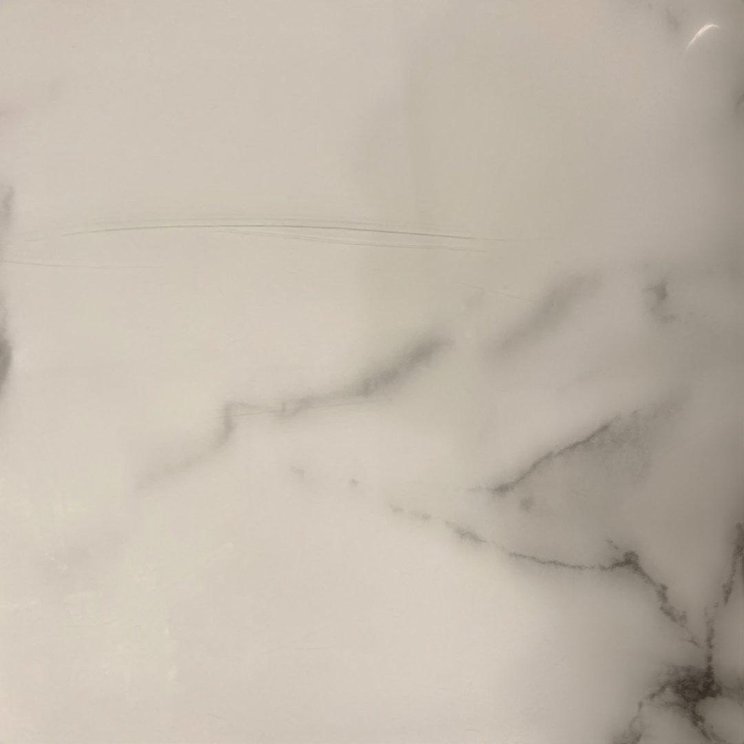 ニトリ　センターテーブルＣＴエスペルト120WH大理石風ガラステーブル