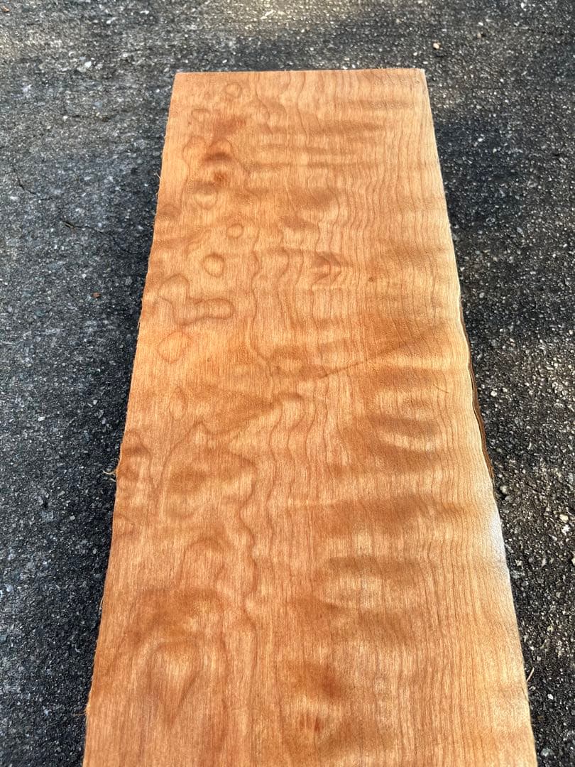 キルティッドメープル　木材　板材