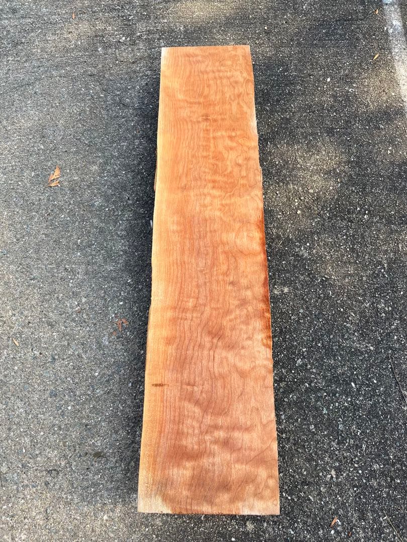 キルティッドメープル　木材　板材