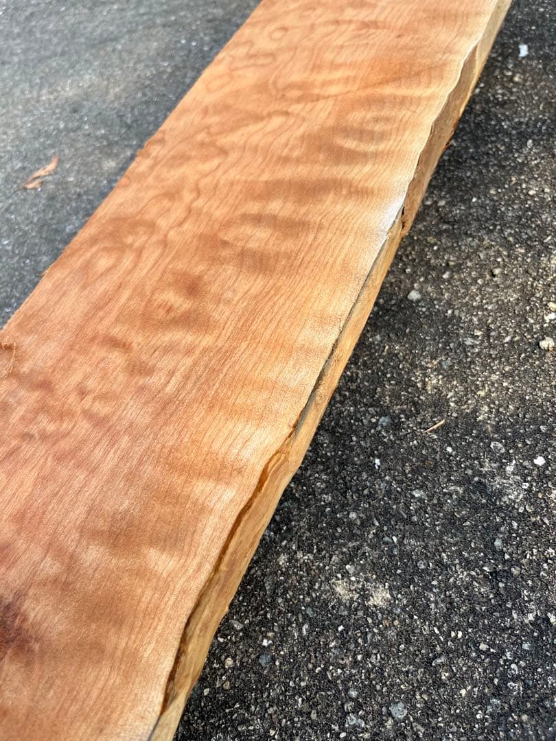 キルティッドメープル　木材　板材