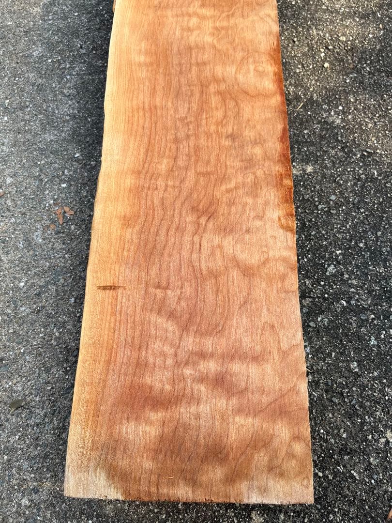 キルティッドメープル　木材　板材