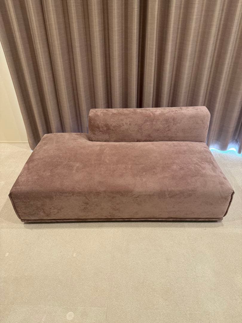 ②Francfranc フランフラン メーネ ソファ 2 R ピンク