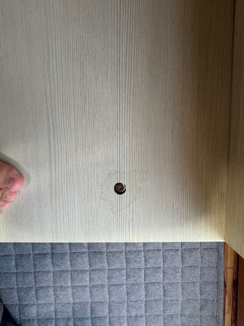 北欧風 ローベッド セミダブルサイズ USBポート付き