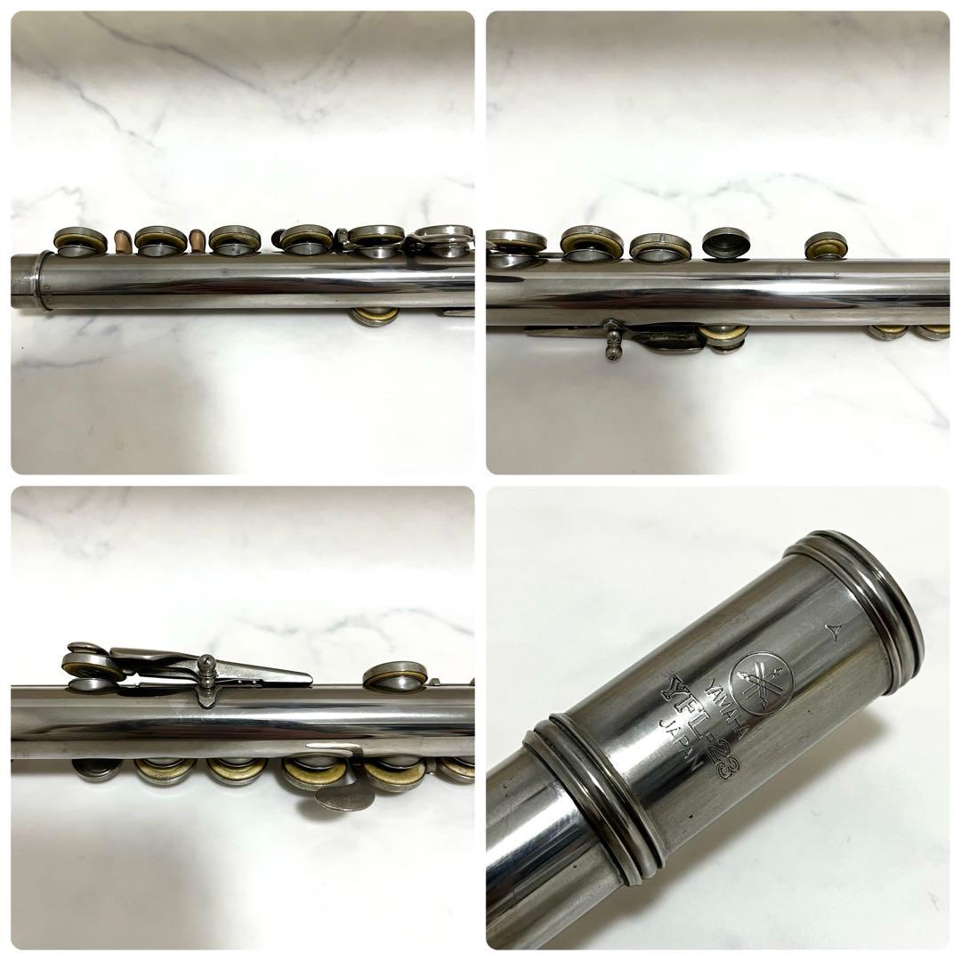 YAMAHA YFL-23 ヤマハ フルート ハードケース付き - メルカリ