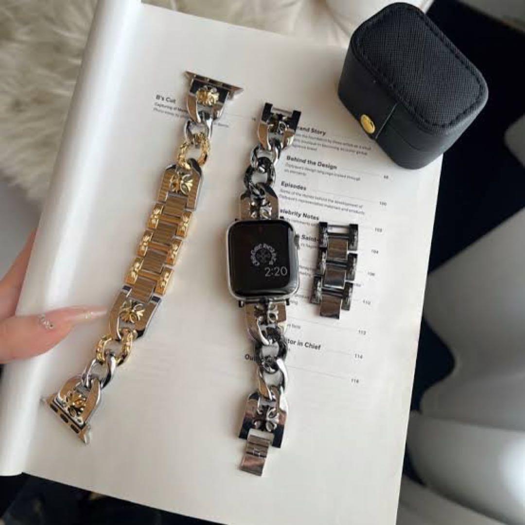 即日発送 タイニー アップルウォッチ ダブルロック式 アダブタ付き 【一点物】