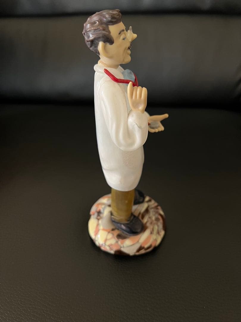 チェコスロバキア　bohemia ドクターシリーズ　ボヘミアガラス　ドクター人形