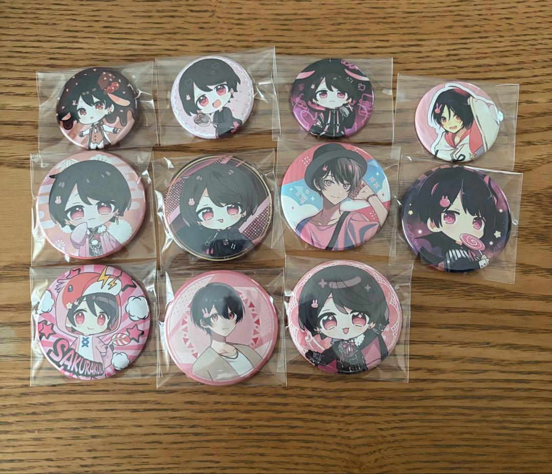 ちょこらび さくらくん 缶バッジ - メルカリ