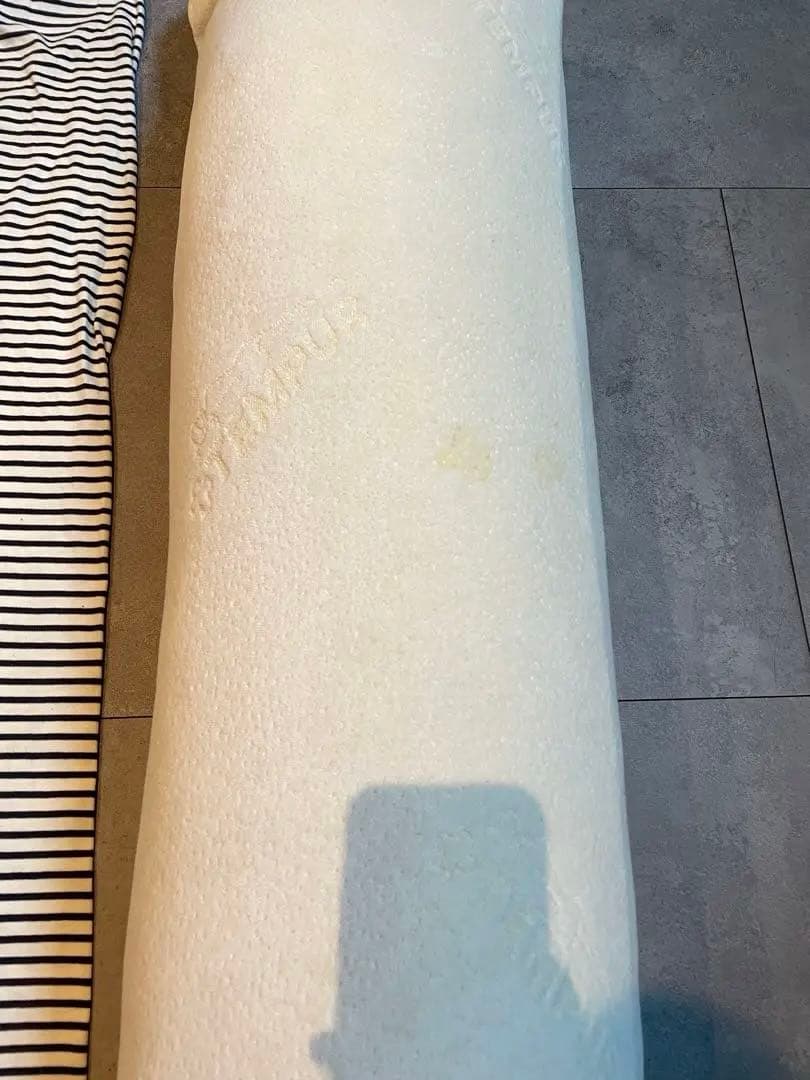 抱き枕 枕　ストライプカバー　テンピュール　枕カバー