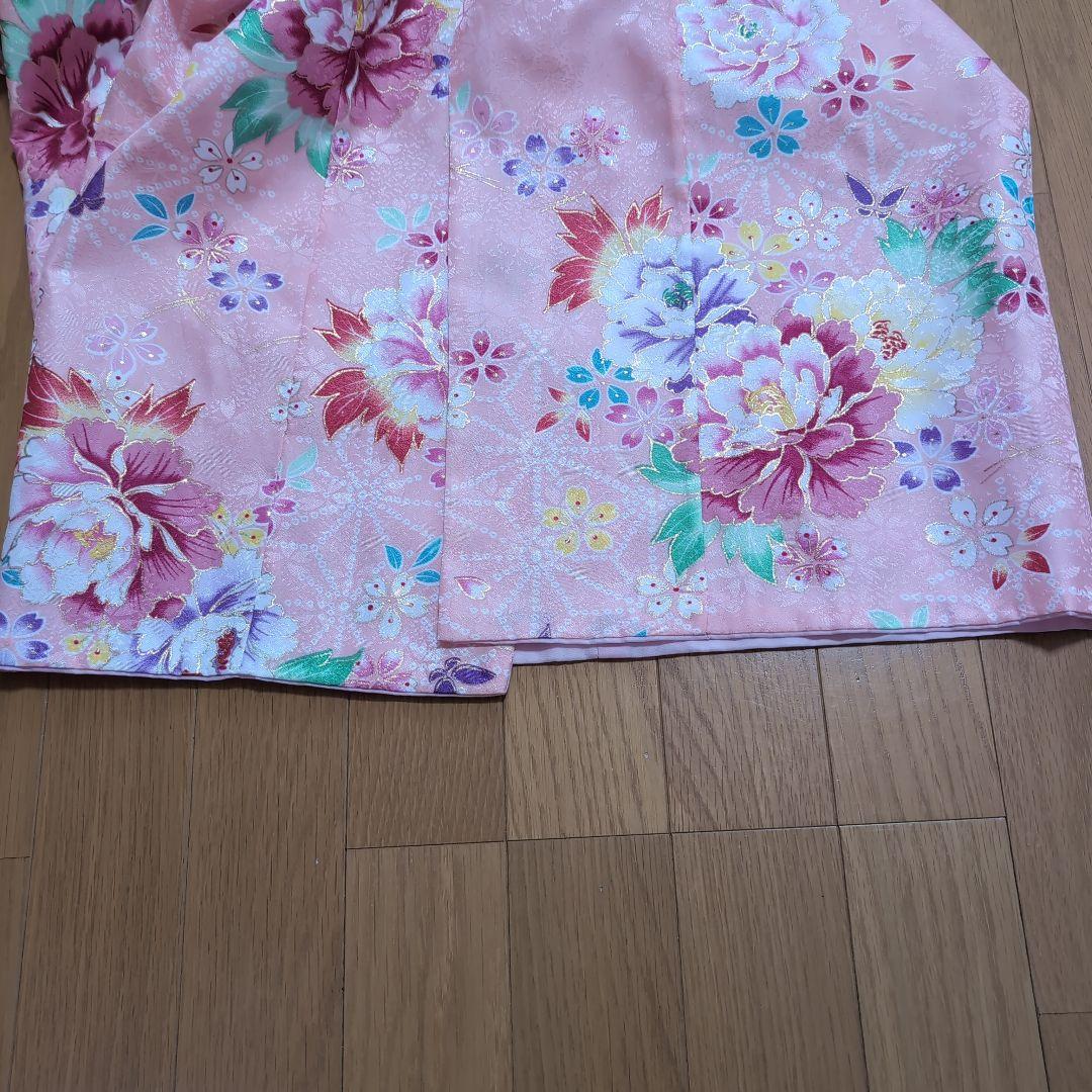 七五三 7歳 女の子 着物セット ピンク花柄