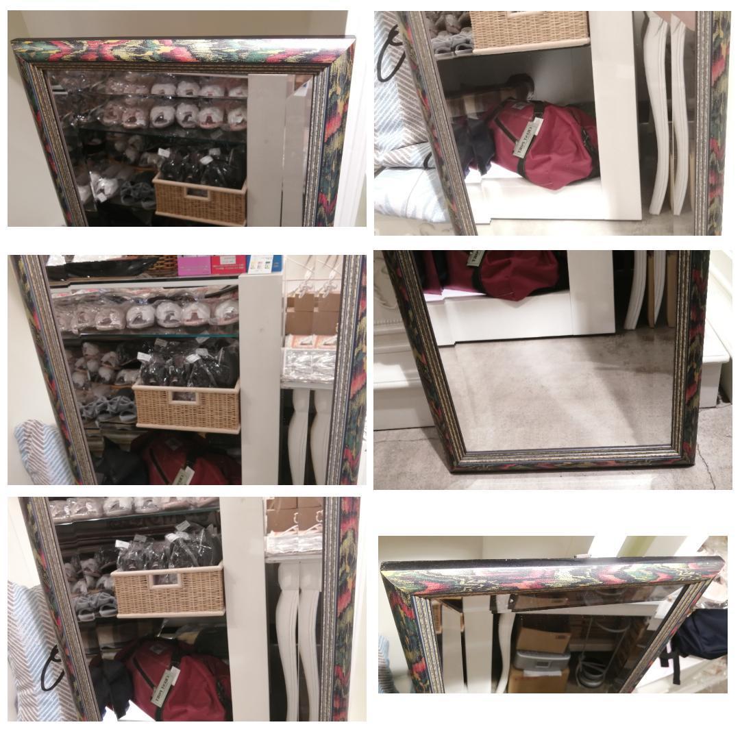 i☆【極美品】 イタリア製 アンティーク スタンドミラー 姿見 ミラー オシャレ