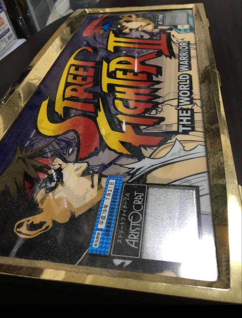 ストリートファイターII パチスロ パネルのみ インテリア