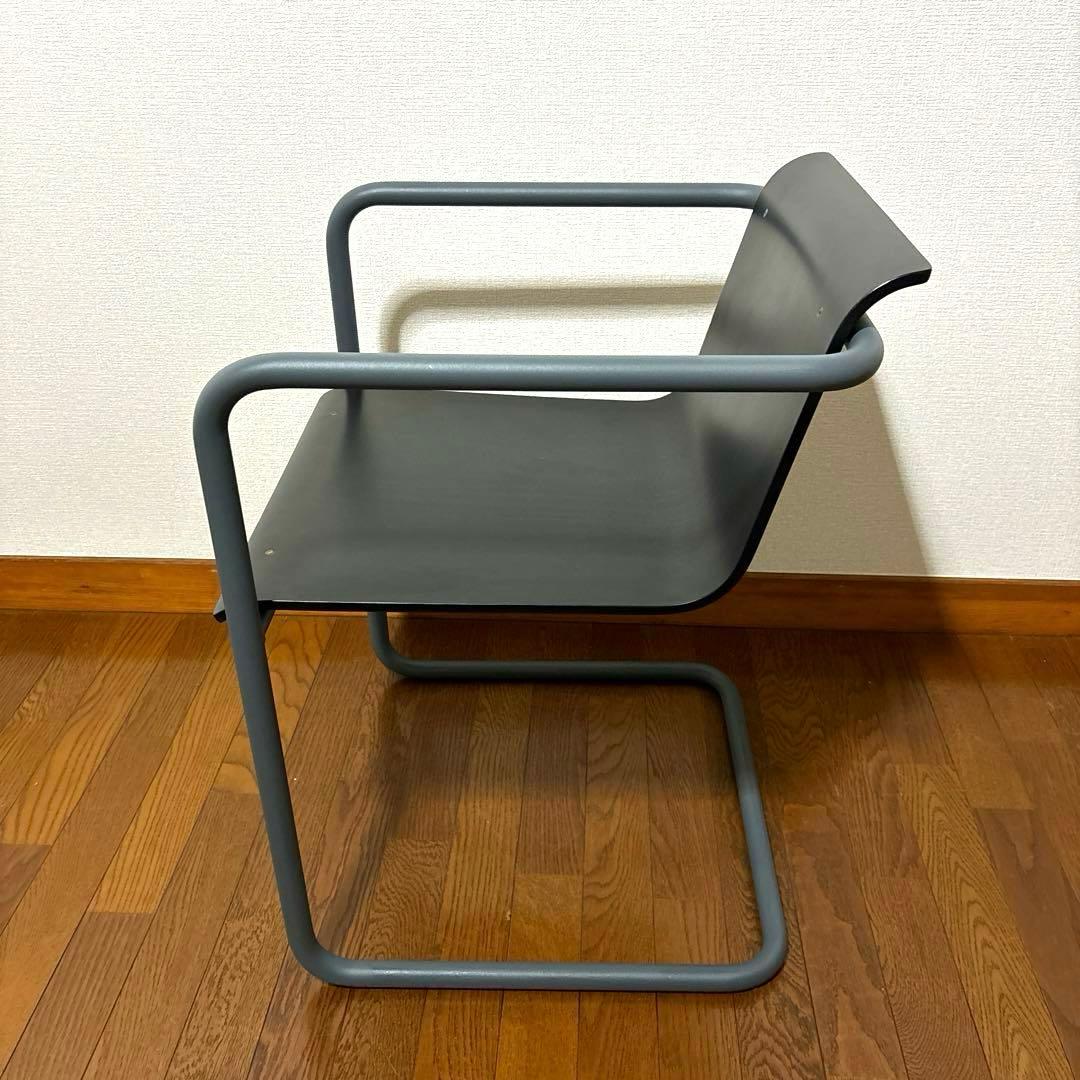良品】無印良品 THONET スチールパイプチェア - メルカリ