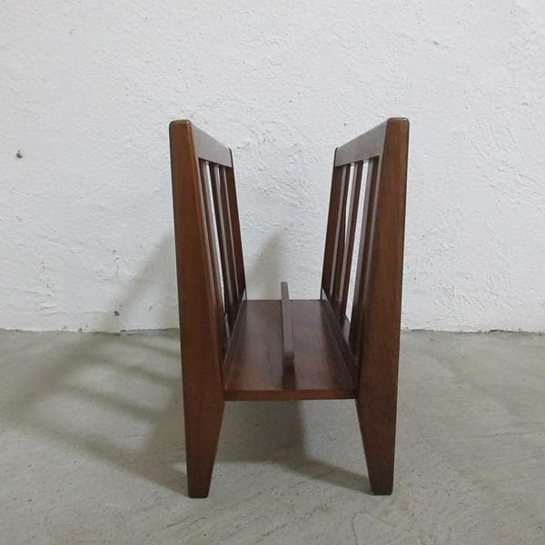 イギリス ビンテージ マガジンラック 雑誌入れ 新聞入れ 英国 6134e