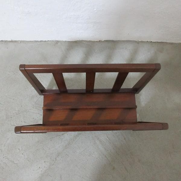 イギリス ビンテージ マガジンラック 雑誌入れ 新聞入れ 英国 6134e