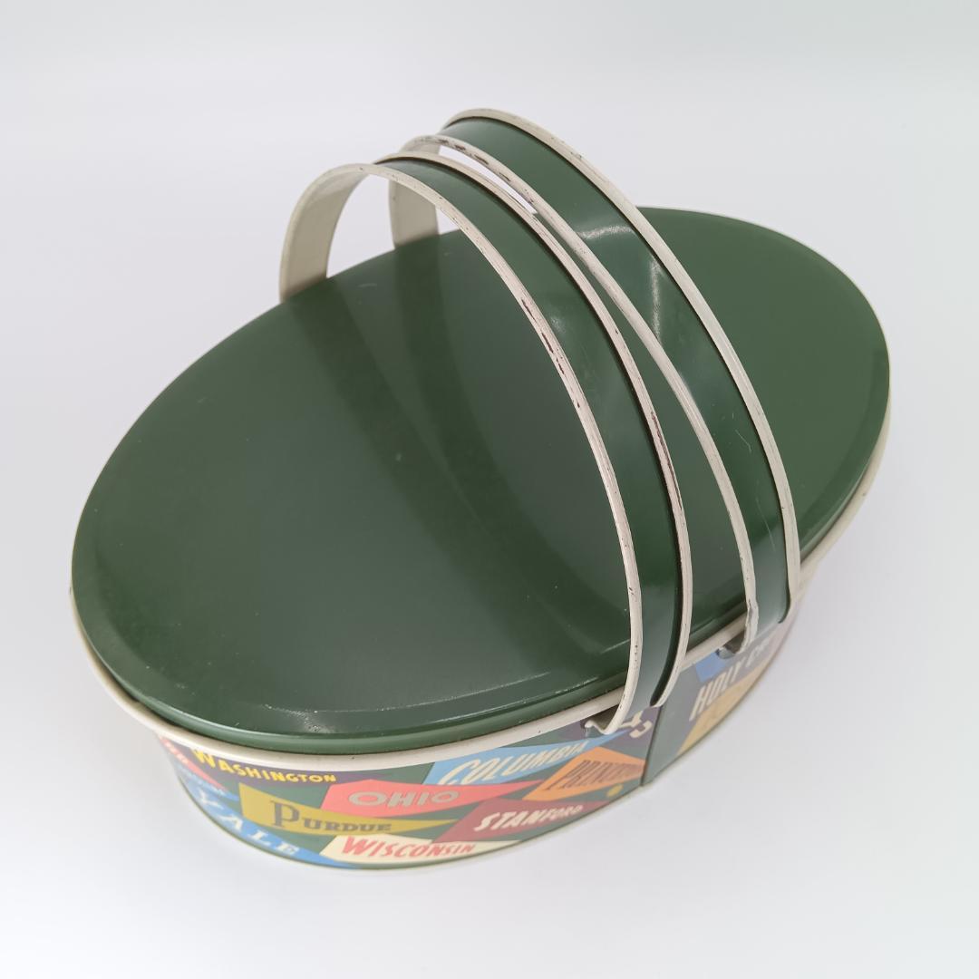 カレッジペナント ヴィンテージティンボックス - メルカリ