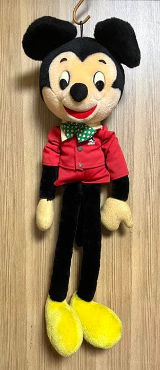 サンアンドスター ミッキーマウス ヴィンテージ 特大ぬいぐるみ