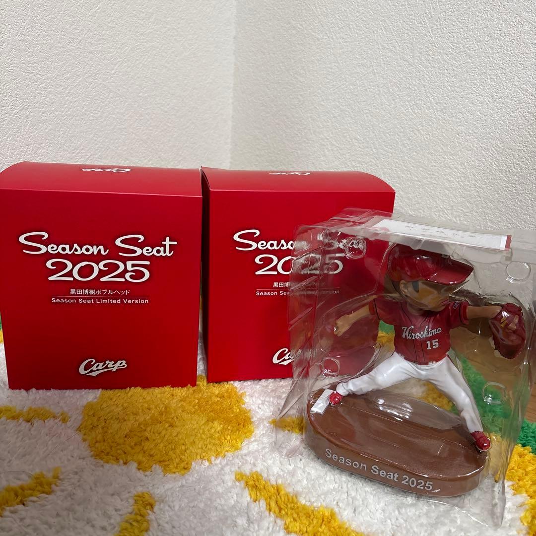 広島カープ シーズンシート 2025 限定フィギュア - メルカリ