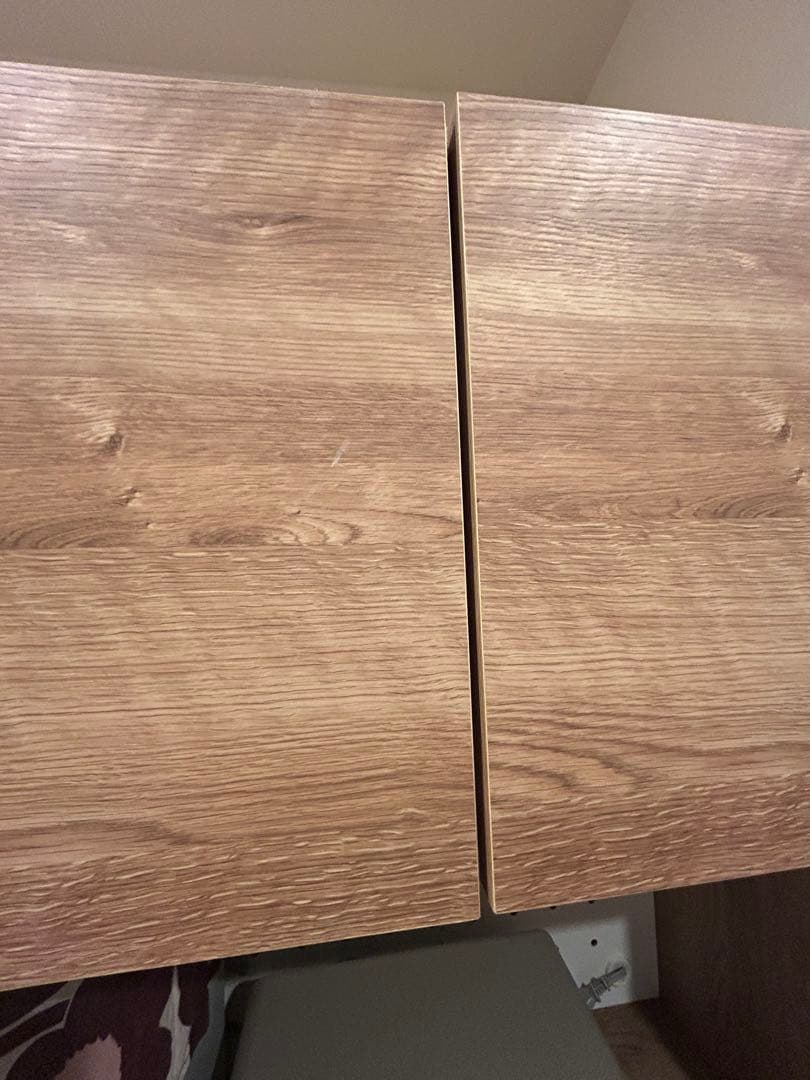 LOWYA ロウヤ 食器棚 キッチンボード 木目調