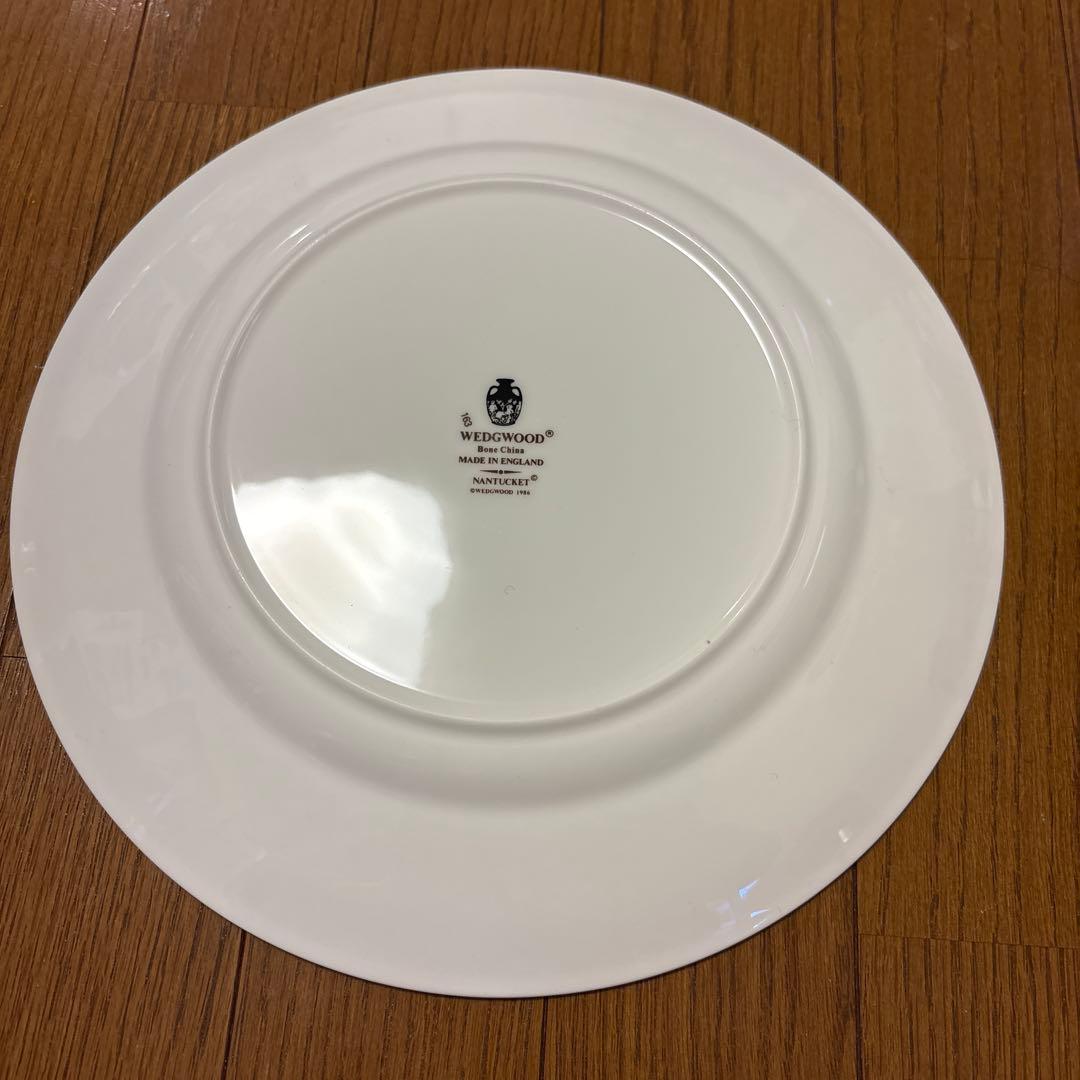 廃盤品】ウェッジウッド ナンタケット プレート28 - メルカリ