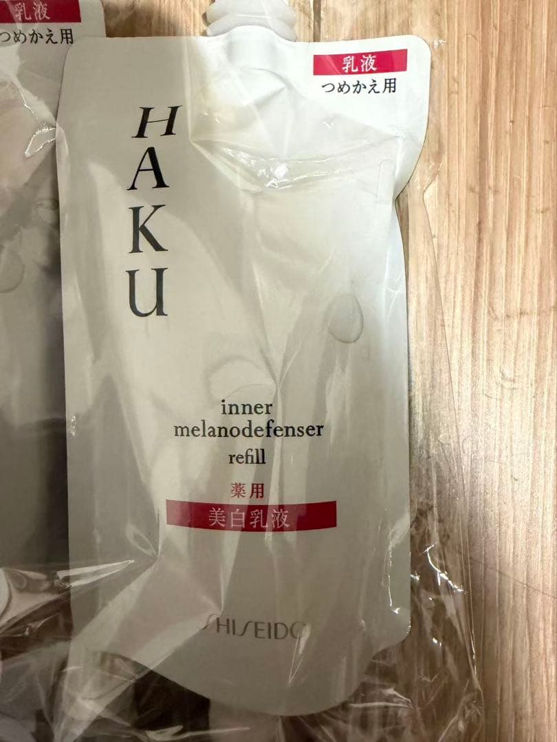 HAKU 美白化粧水＋美白化妆水リフィル 5set