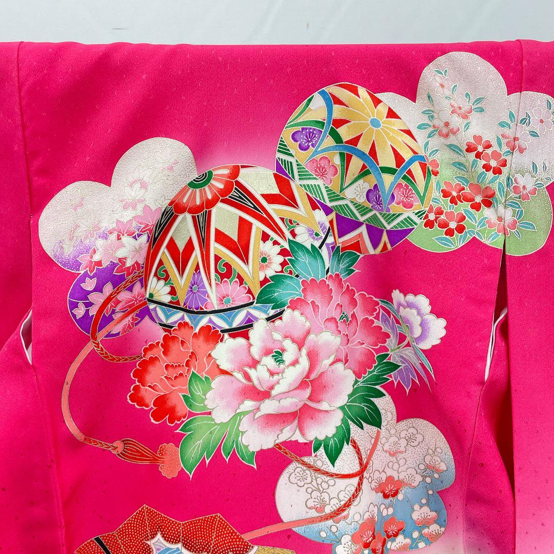 Y★3975★ 子供着物 襦袢付き 一つ身 女の子 七五三 3才