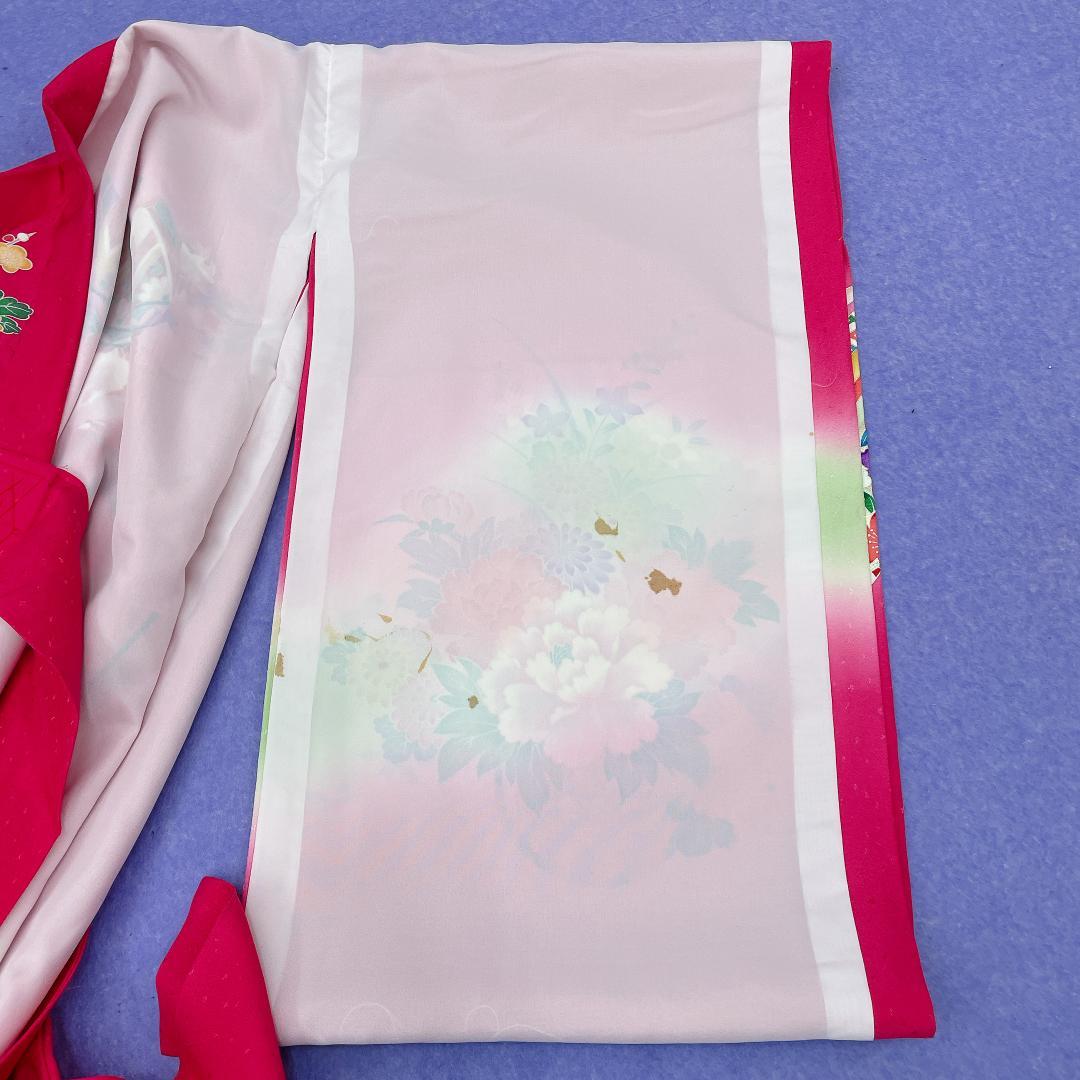 Y★3975★ 子供着物 襦袢付き 一つ身 女の子 七五三 3才