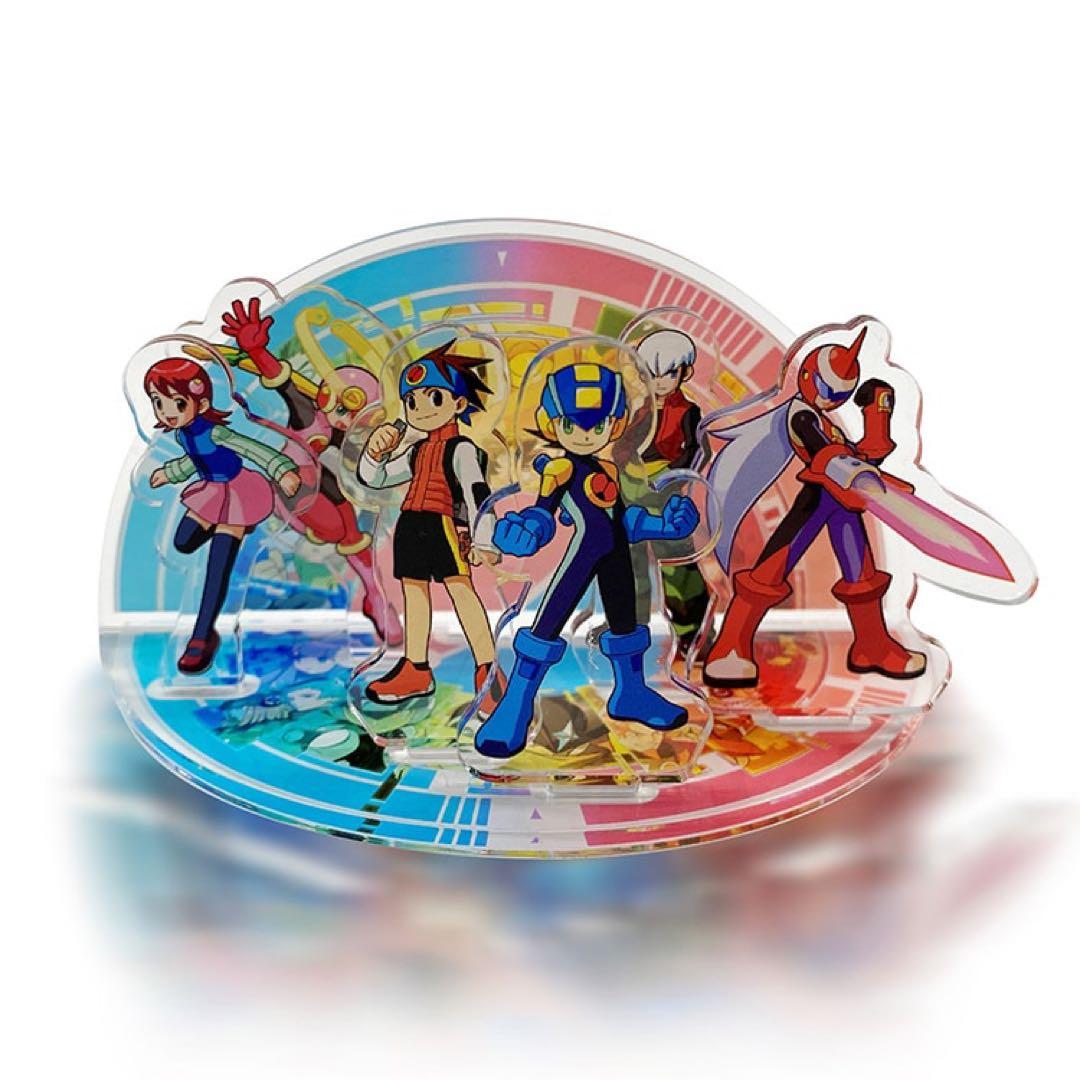 新品 ロックマンエグゼ 3Dジオラマアート アクリルスタンド アドコレ