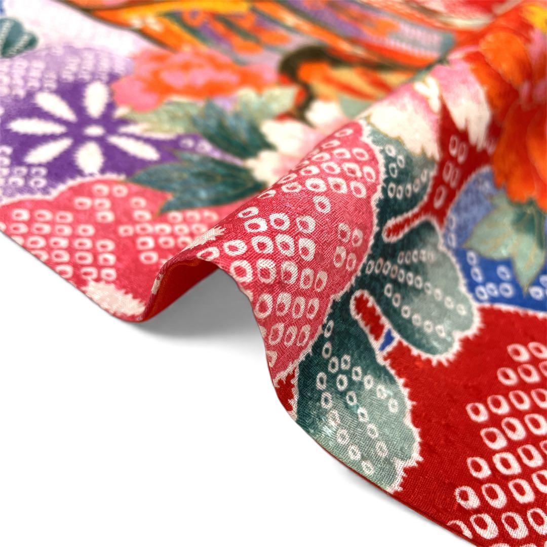 ◎mk-589　七五三　女の子　着物　7歳　　12-2