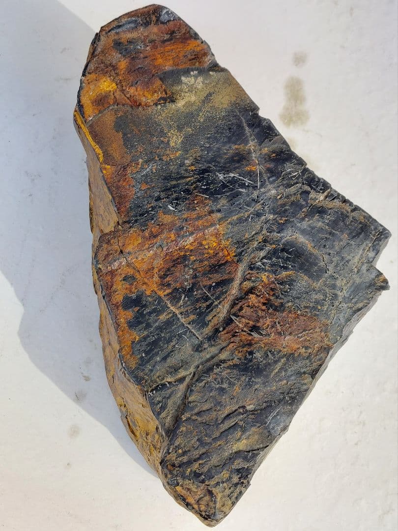 龍渓石 原石 信州辰野横川産 水石 鑑賞石 天然石 自然石 飾り石 龍渓硯