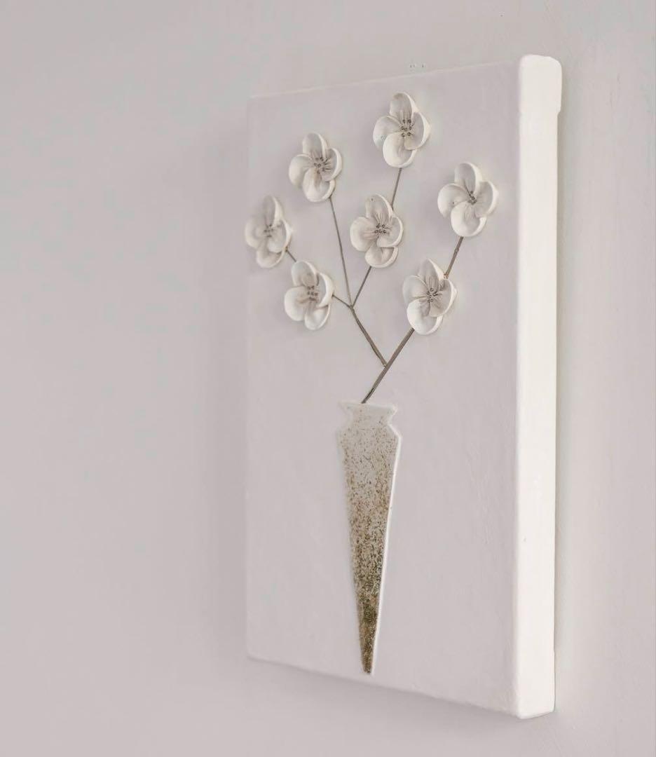 TomoArt「白い花 62」SMサイズ / 抽選販売当選品