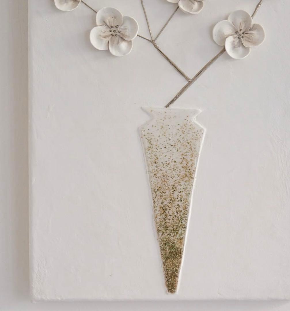 TomoArt「白い花 62」SMサイズ / 抽選販売当選品