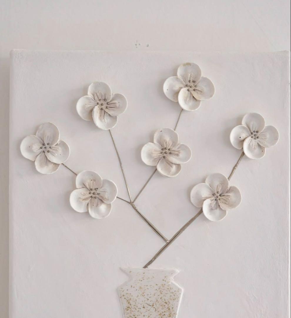 TomoArt「白い花 62」SMサイズ / 抽選販売当選品