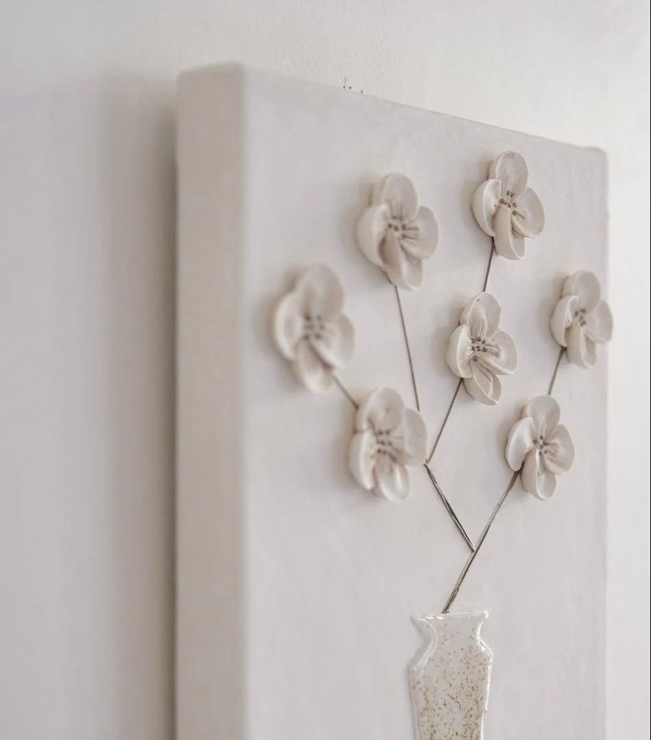 TomoArt「白い花 62」SMサイズ / 抽選販売当選品