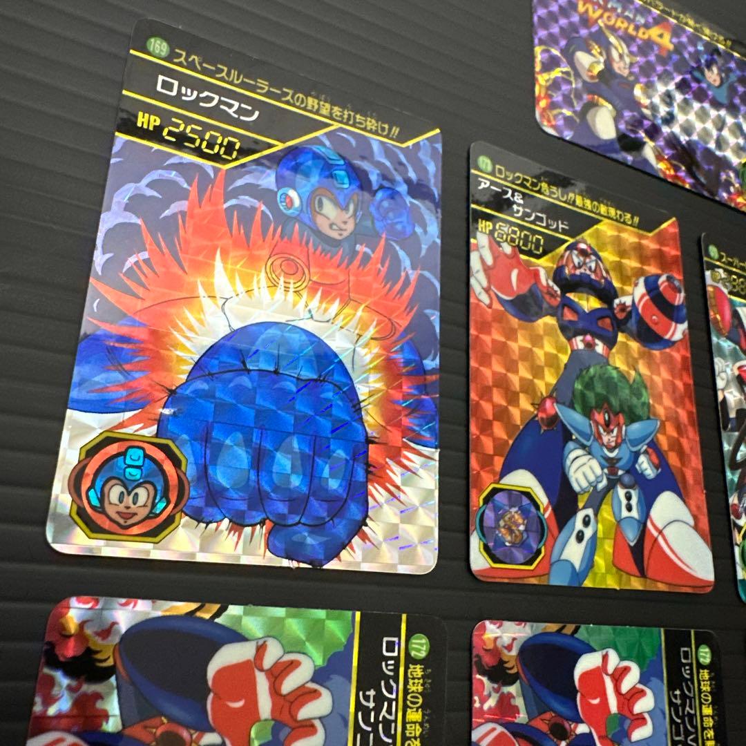 ロックマン ロックマンワールド5 カードダス - メルカリ