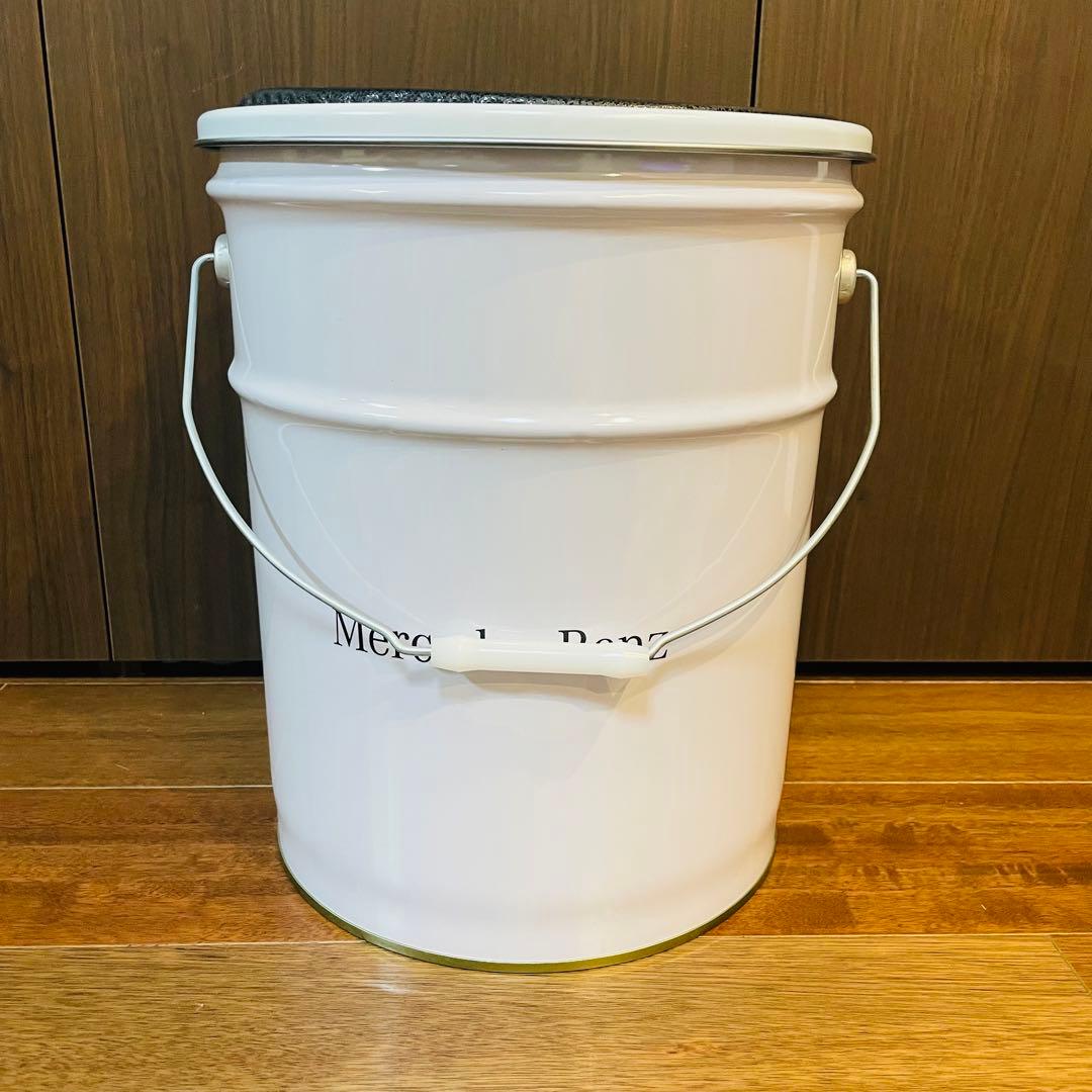 メルセデスベンツ ペール缶 ホワイト 白 - メルカリ