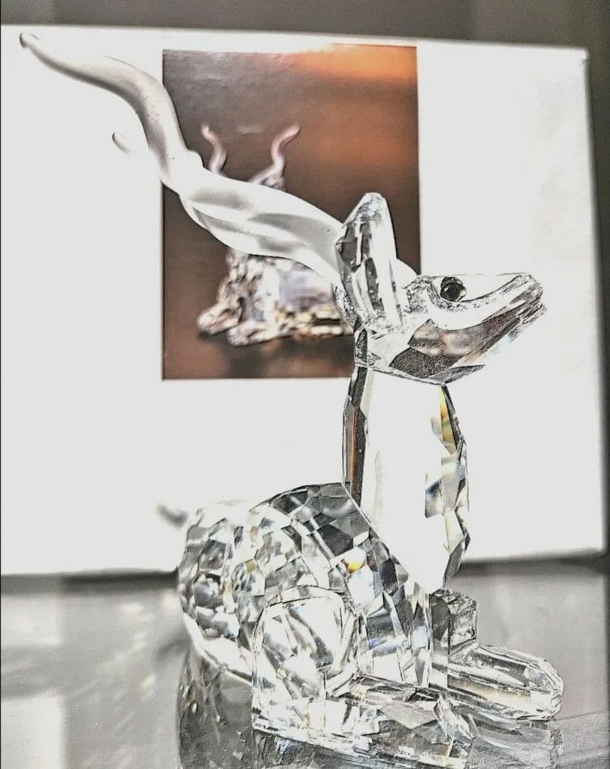 スワロフスキー　1994年　SCS会員限定品 『クーズー』カモシカ