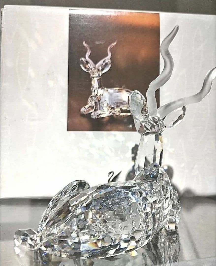 スワロフスキー　1994年　SCS会員限定品 『クーズー』カモシカ