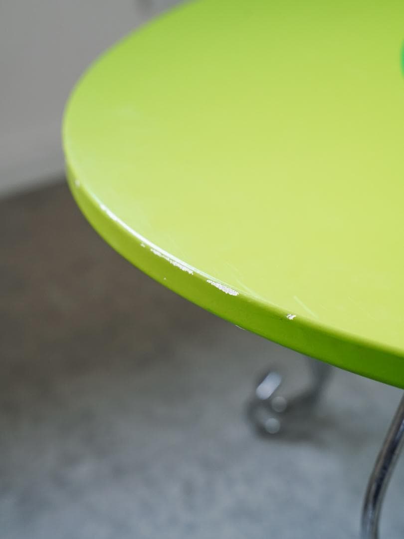 80's ポストモダン ヴィンテージテーブル レトロポップ スペースエイジ