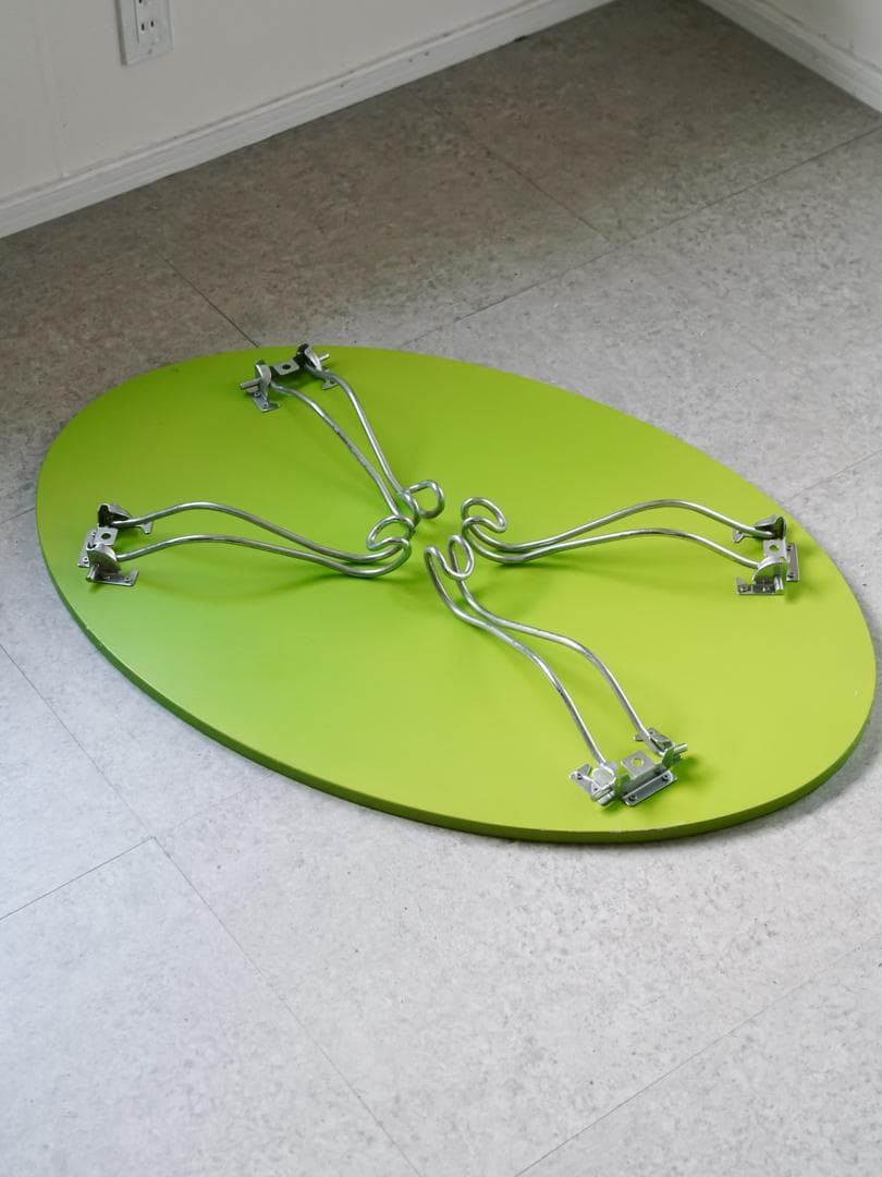 80's ポストモダン ヴィンテージテーブル レトロポップ スペースエイジ