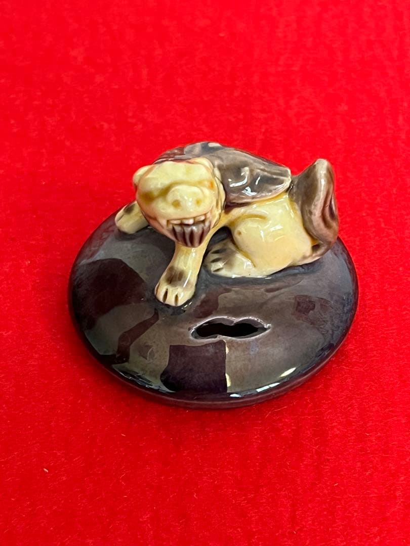 【特価】人間国宝 三代 徳田八十吉(正彦銘) 彩釉 香炉 管理T273