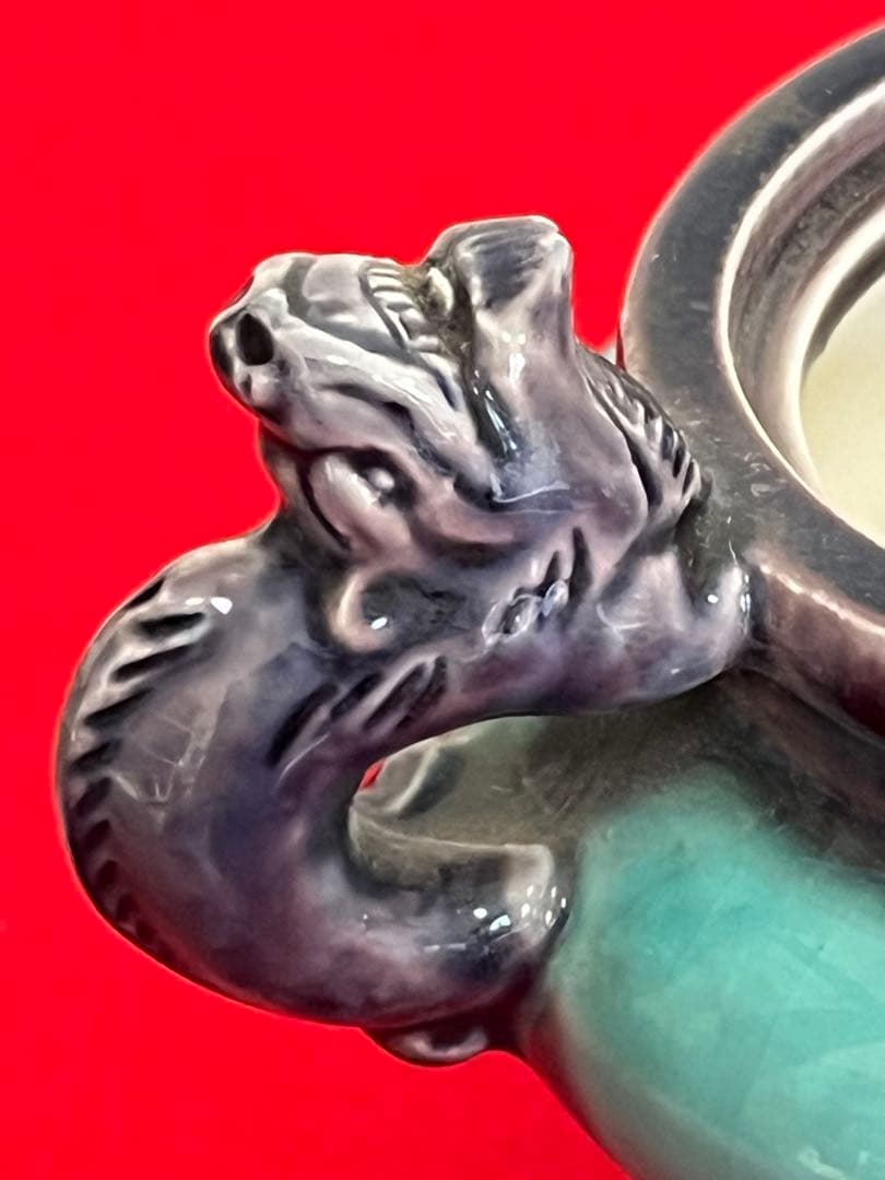 【特価】人間国宝 三代 徳田八十吉(正彦銘) 彩釉 香炉 管理T273