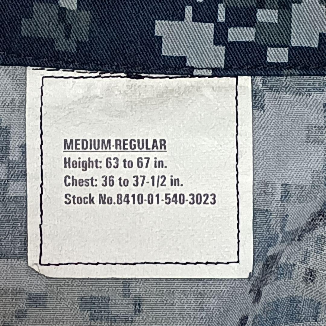 アメリカ海軍　デジタル迷彩　NWU　青色ジャケット