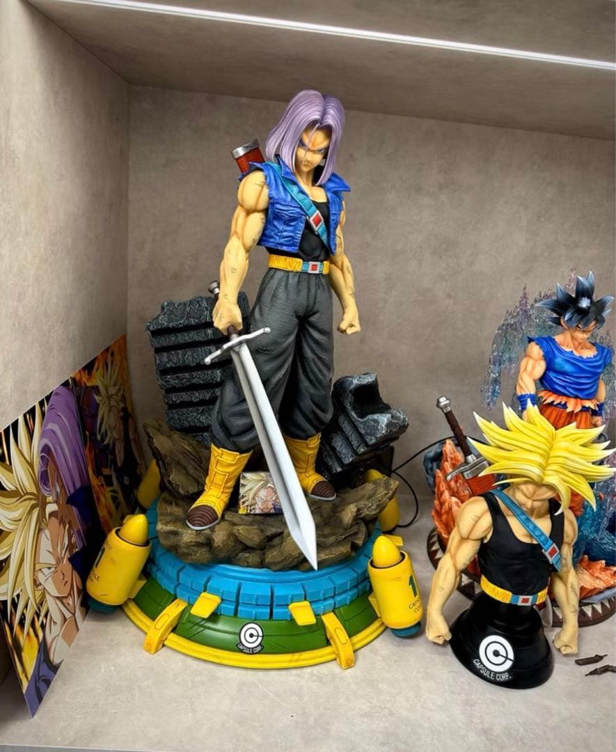 ドラゴンボール トランクス ガレキ ガレージキット スタチュー X①②