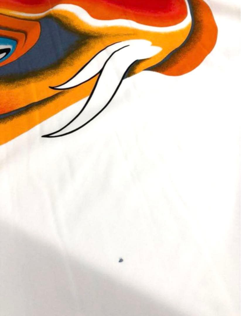 献上手染友禅之鯉　京錦　赤　鯉のぼり　4m 対面