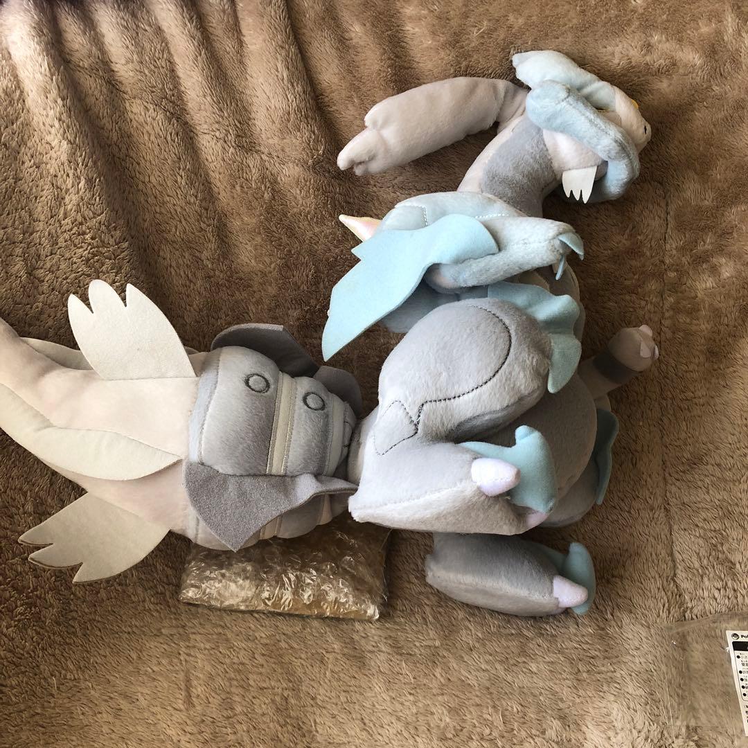 ポケモンセンター ホワイトキュレム ぬいぐるみ クリアキーホルダー