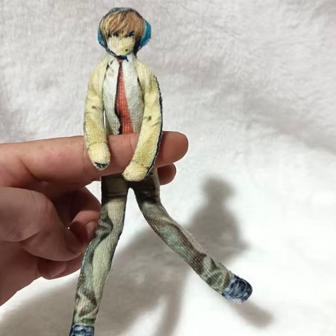 限定品　デスノート 夜神月＆L ぬいぐるみ 2体セット 28cm ツイスト可