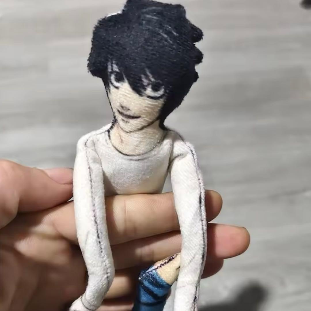 限定品　デスノート 夜神月＆L ぬいぐるみ 2体セット 28cm ツイスト可